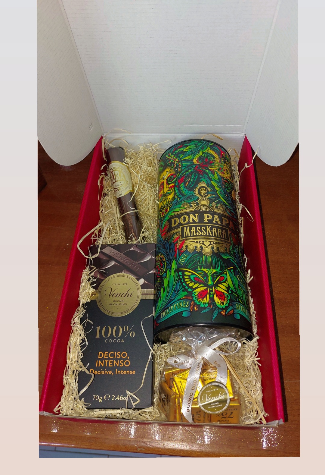 CONFEZIONE CON RHUM DON PAPA MASSKARA