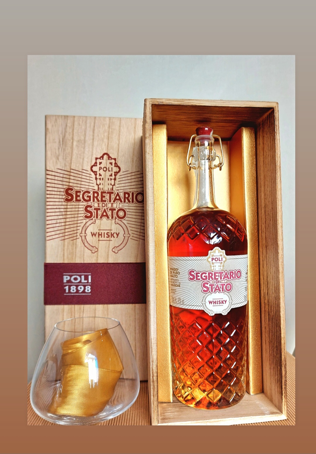 WHISKY - SEGRETARIO DI STATO (CASSETTA LEGNO)